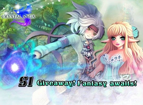 Crystal Saga Giveaway
