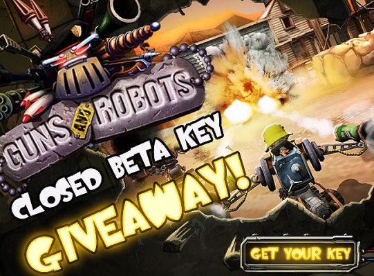Guns and Robots Closed Beta Key Giveaway
