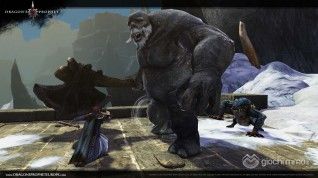 fighting_a_frost_giant_in_front_of_the_ironfang_fort