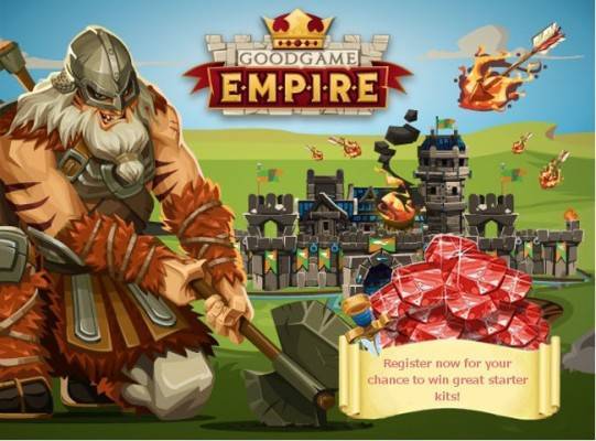 Goodgame Empire: Esclusiva riffa con 20 starter pack in palio