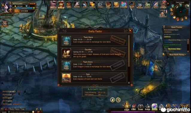 League of Angels review screenshots giochi4