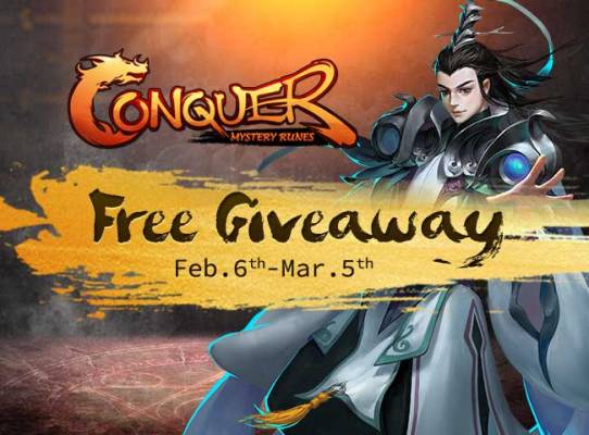 Free giveaway Conquer Online