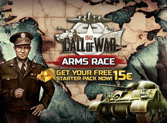 Pacchetto iniziale gratuito Call of War - Due promozioni gratuite per Call of War