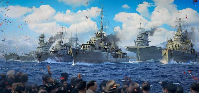 World of Warships parata navale virtuale