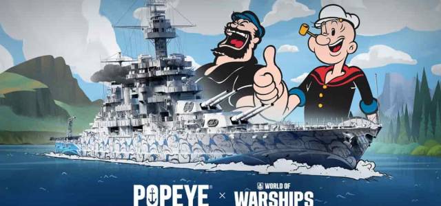World of WarShips ora con Popeye