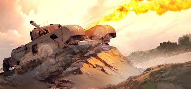 Call of War Flame Tank