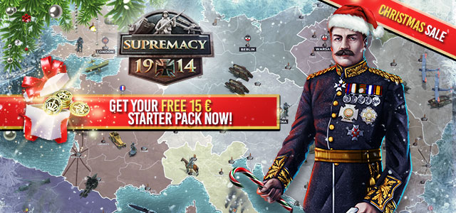 Supremacy 1914 Regali gratuiti per Natale