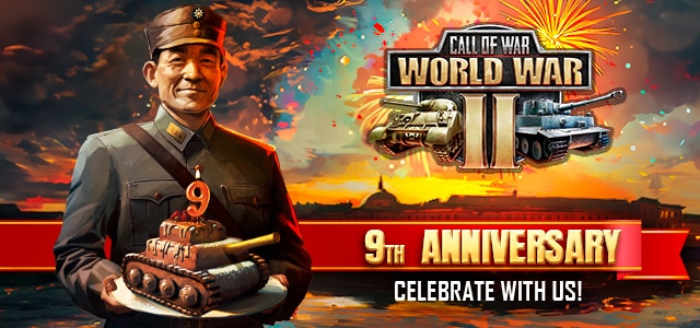 Call of War celebra il nono anniversario